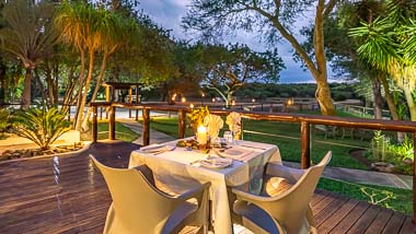 Garden Deck | Phelwana Game Lodge